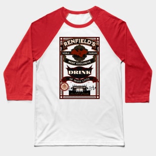 Renfield's Drink of Many Lives Baseball T-Shirt